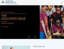 Tablet Screenshot of midamericaadventist.org